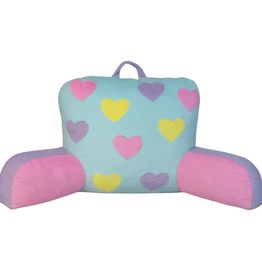 ISCREAM HEARTS COLOR BLOCK LOUNGE PILLOW