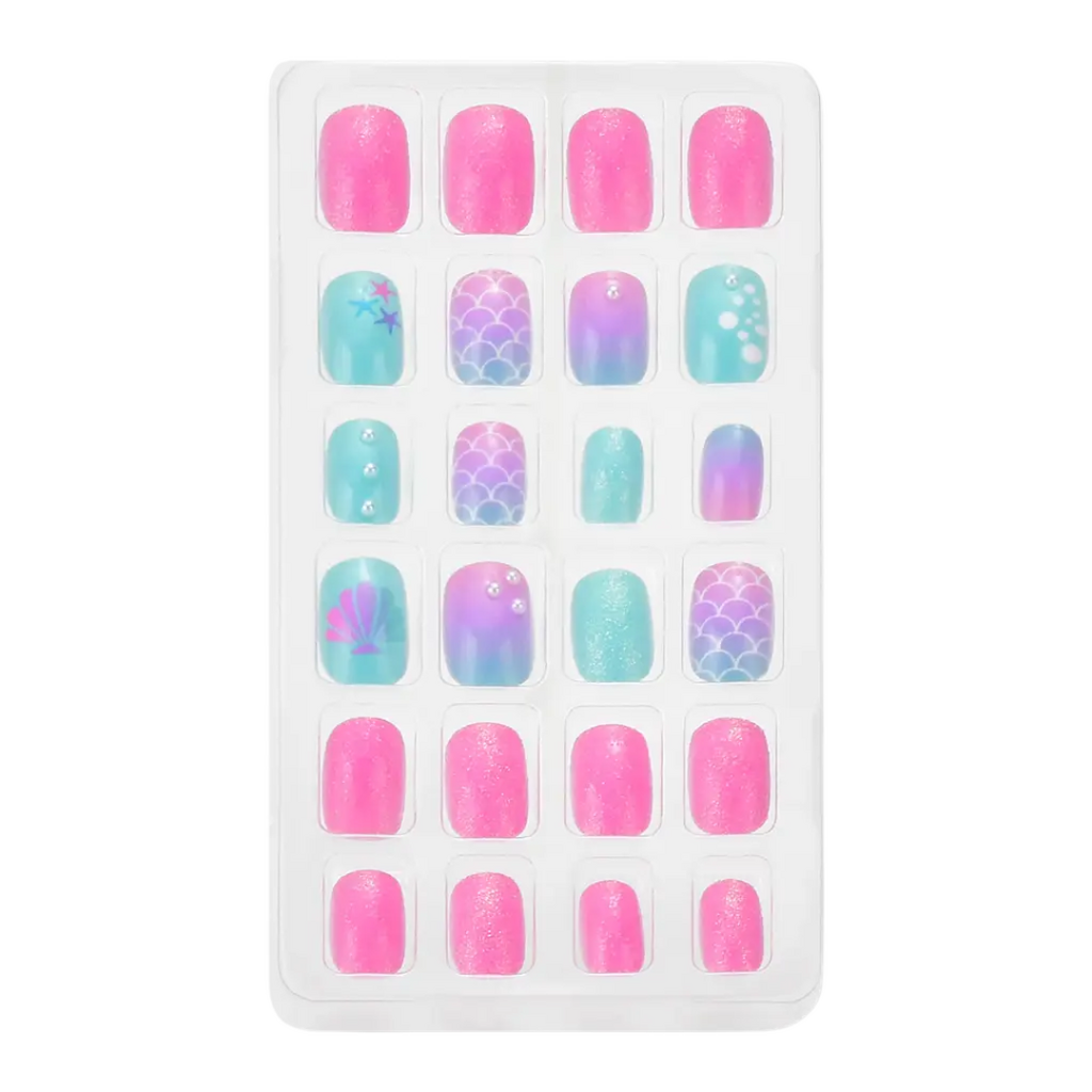 ISCREAM MERMAID VIBES PRESS ON NAIL SET