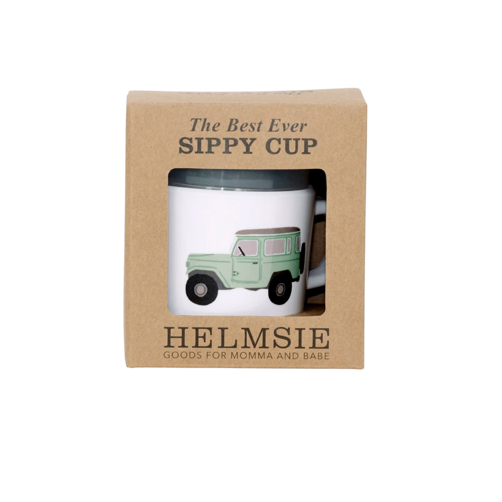 HELMSIE Vintage Truck Sippy Cup