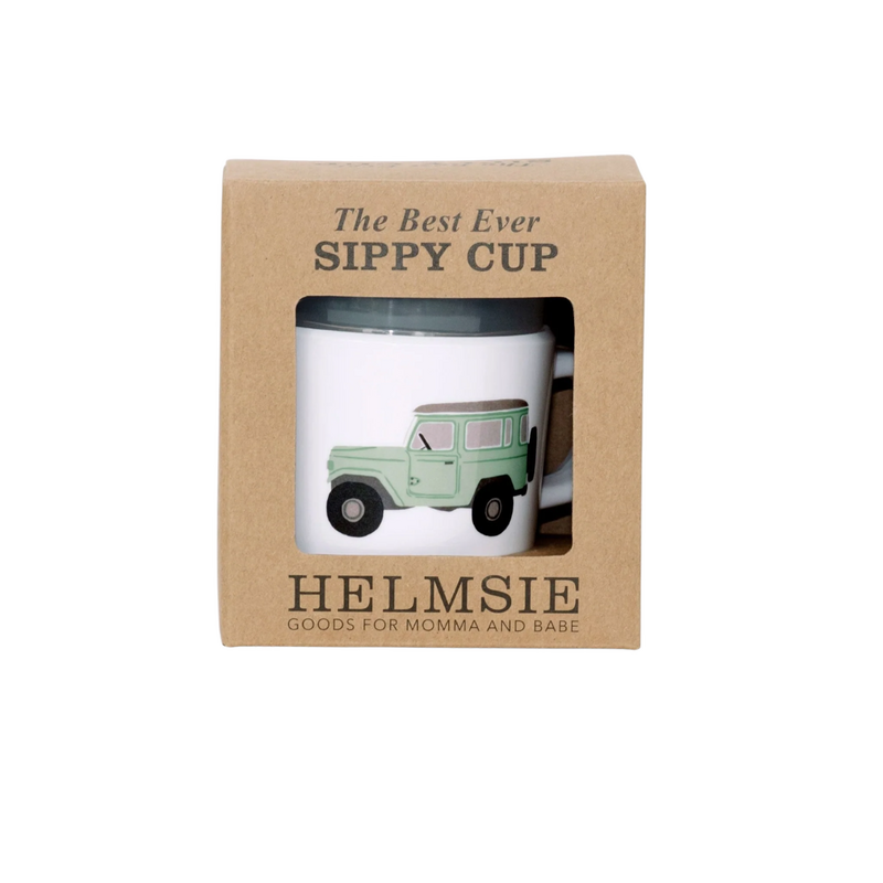 HELMSIE Vintage Truck Sippy Cup