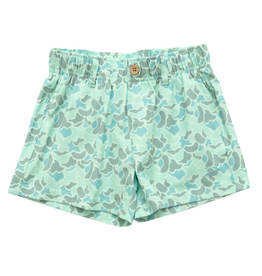 SOUTHBOUND Boys Performance Play Shorts-Green/Gray/Camo