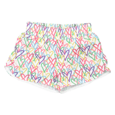HONESTY Multi Hearts shorts