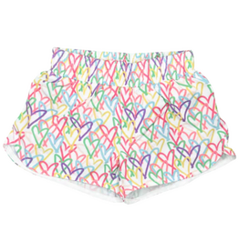 HONESTY Multi Hearts shorts