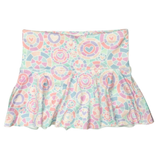 HONESTY Kalidescope Heart Skirt