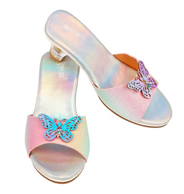 SPEEDY MONKEY OPHELIE-HIGH HEEL SLIPPER RAINBOW BUTTERFLY
