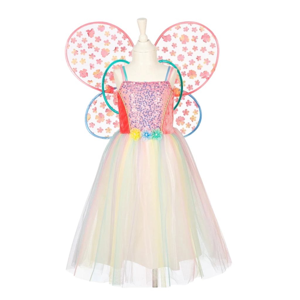 SPEEDY MONKEY FLORA DRESS & WING SET