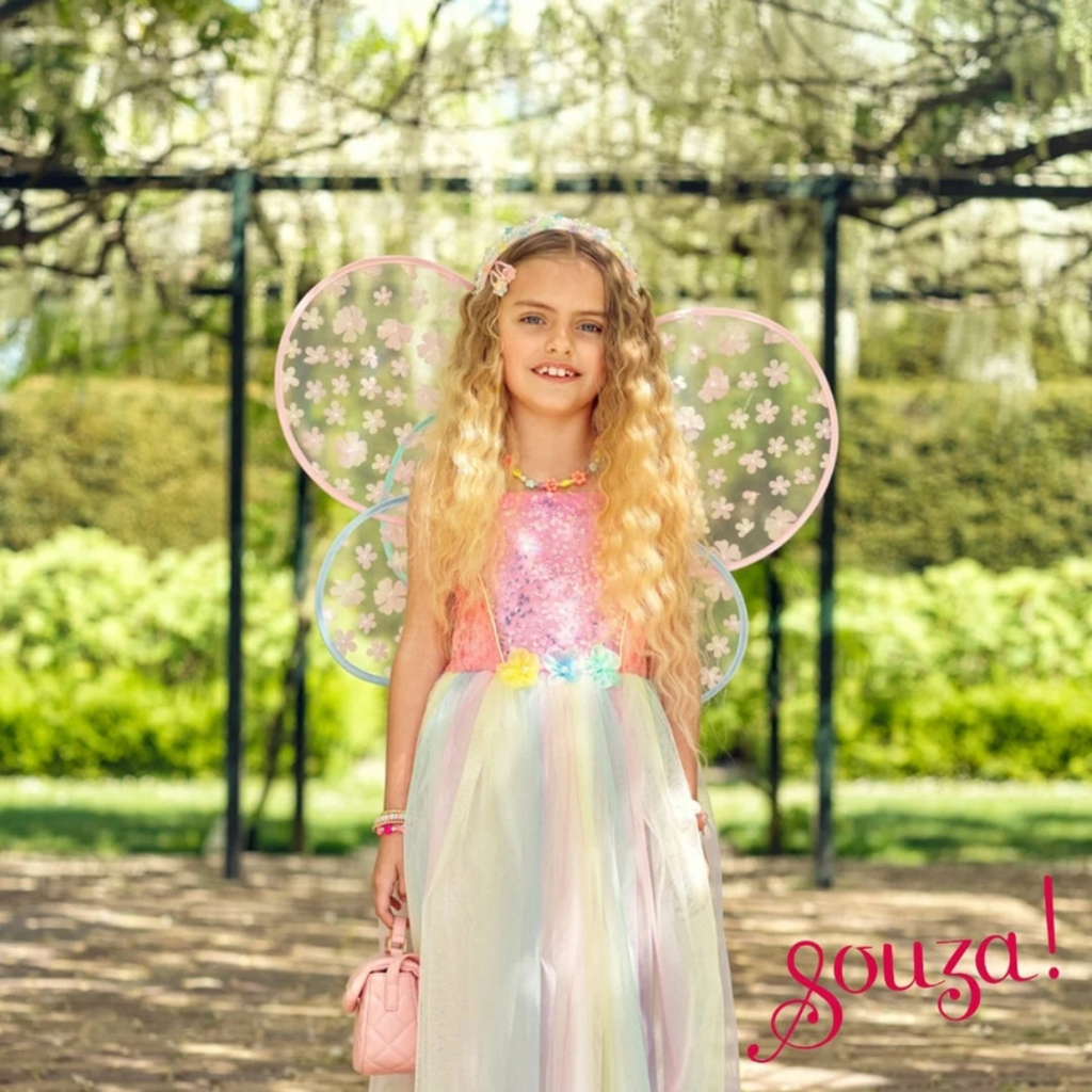 SPEEDY MONKEY FLORA DRESS & WING SET