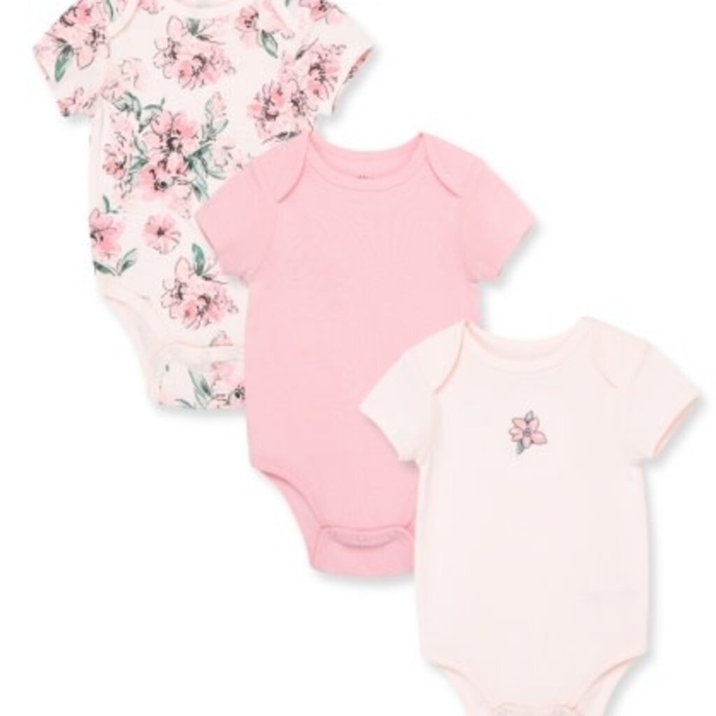 Little Me dream 3pk bodysuits