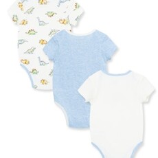 Little Me dinomite 3pk bodysuits