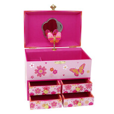 VIBRANT VACATION MEDIUM MUSICAL JEWELRY BOX