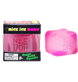 AURAQUISE Stress Relief Squeeze Toy-  Pink Cube