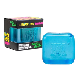 AURAQUISE Stress Relief Squeeze Toy-  Blue Cube
