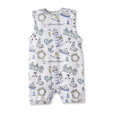TESA BABE Seashore Shortall Romper