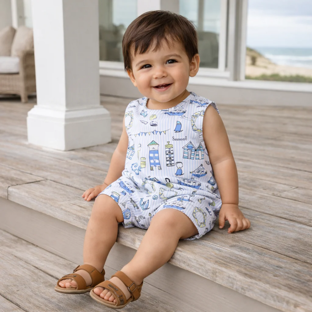 TESA BABE Seashore Shortall Romper