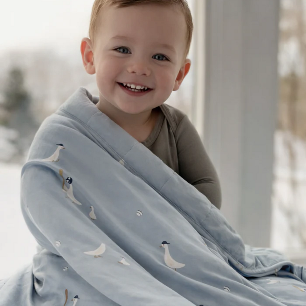 GUNAMUNA CLOUD BLANKET-BASEBALL GOOSE