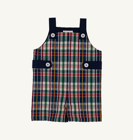 THE BEAUFORT BONNET COMPANY TEDDYS TAB JON JON-SEERSUCKER Gramercy Park Plaid/Navy