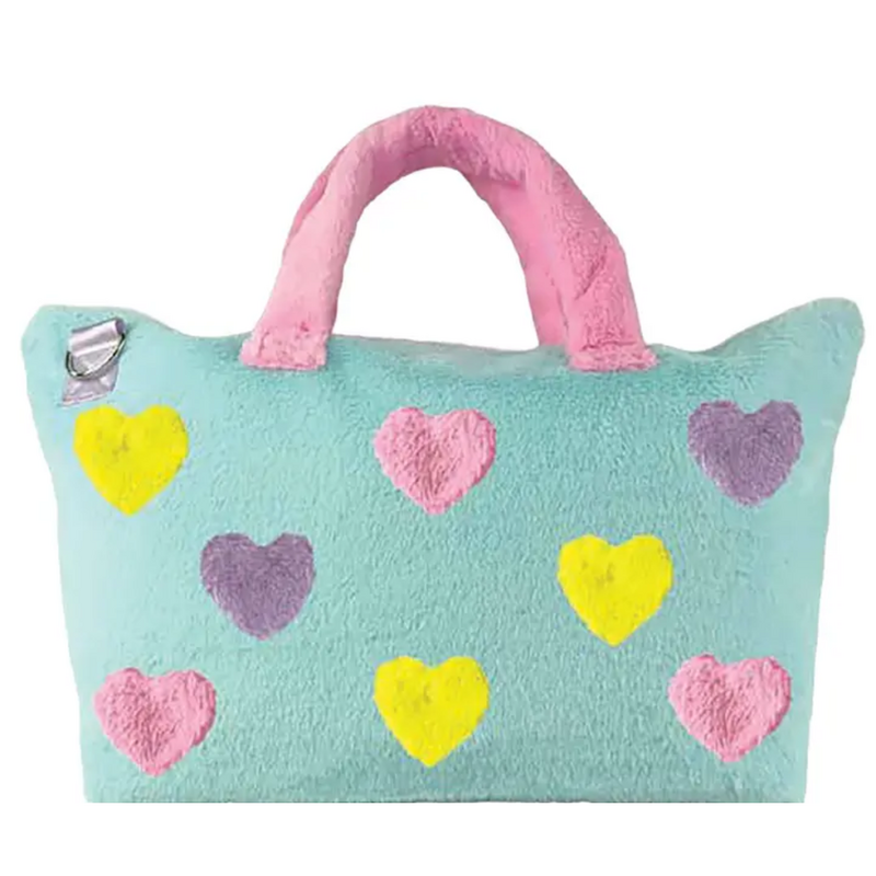 ISCREAM HEARTS COLOR BLOCK OVERNIGHT BAG