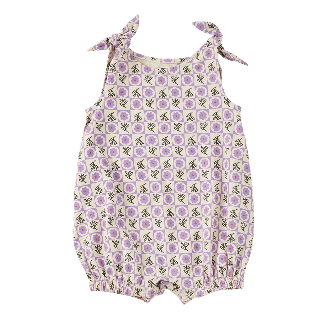 TIE SHOULDER BABY ROMPER