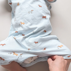GUNAMUNA SHORTIE ROMPER-WOOF