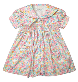 PERCY & TYNE SMOCKED SAILOR DRESS