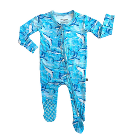 LEV BABY Justin Zippered Footie