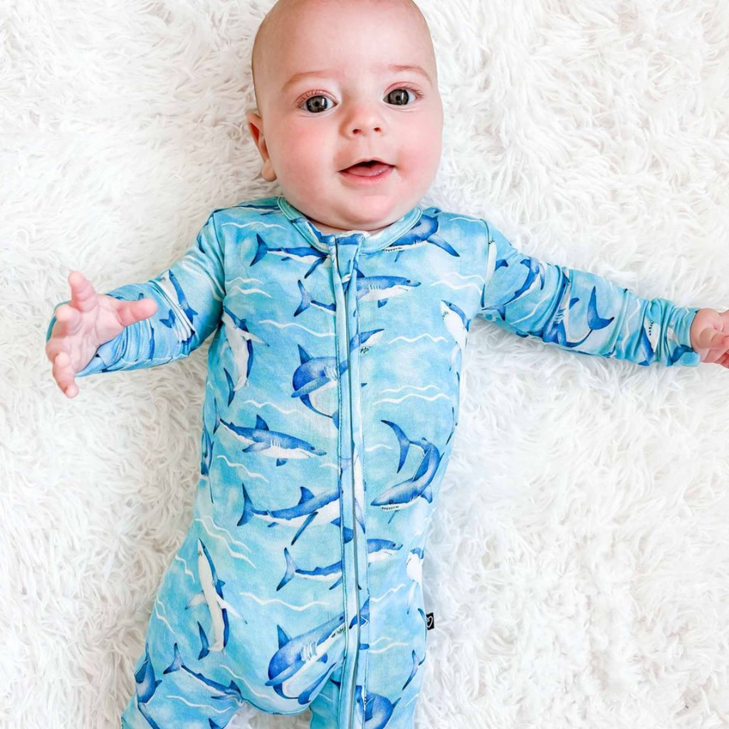 LEV BABY Justin Zippered Footie