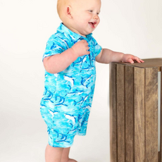 LEV BABY Justin Polo Romper