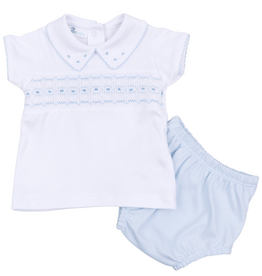 MAGNOLIA BABY Landry Smocked Diaper Cover Set