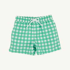 THE BEAUFORT BONNET COMPANY TORTOLA SWIM TRUNK Gibson Island Green