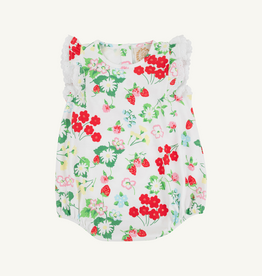 THE BEAUFORT BONNET COMPANY RUEHLING RUFFLE BUBBLE-PIMA Berry Sweet