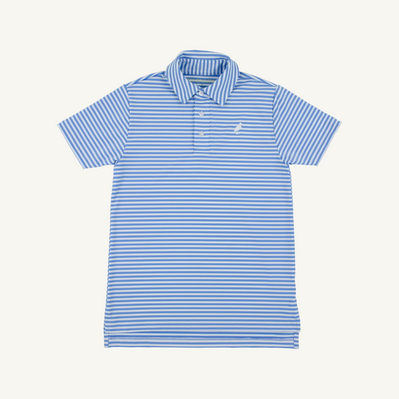 THE BEAUFORT BONNET COMPANY PREPLETIC PRIM AND PROPER Sunrise Blvd Blue Stripe/Worth Ave White
