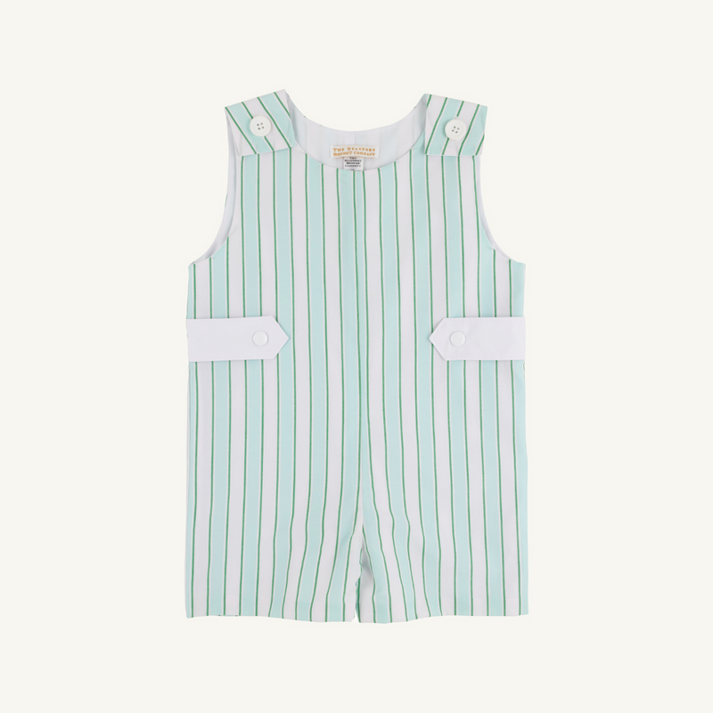 THE BEAUFORT BONNET COMPANY JACK KEENE JON JON Tally Rd Ticking Stripe/Worth Ave White