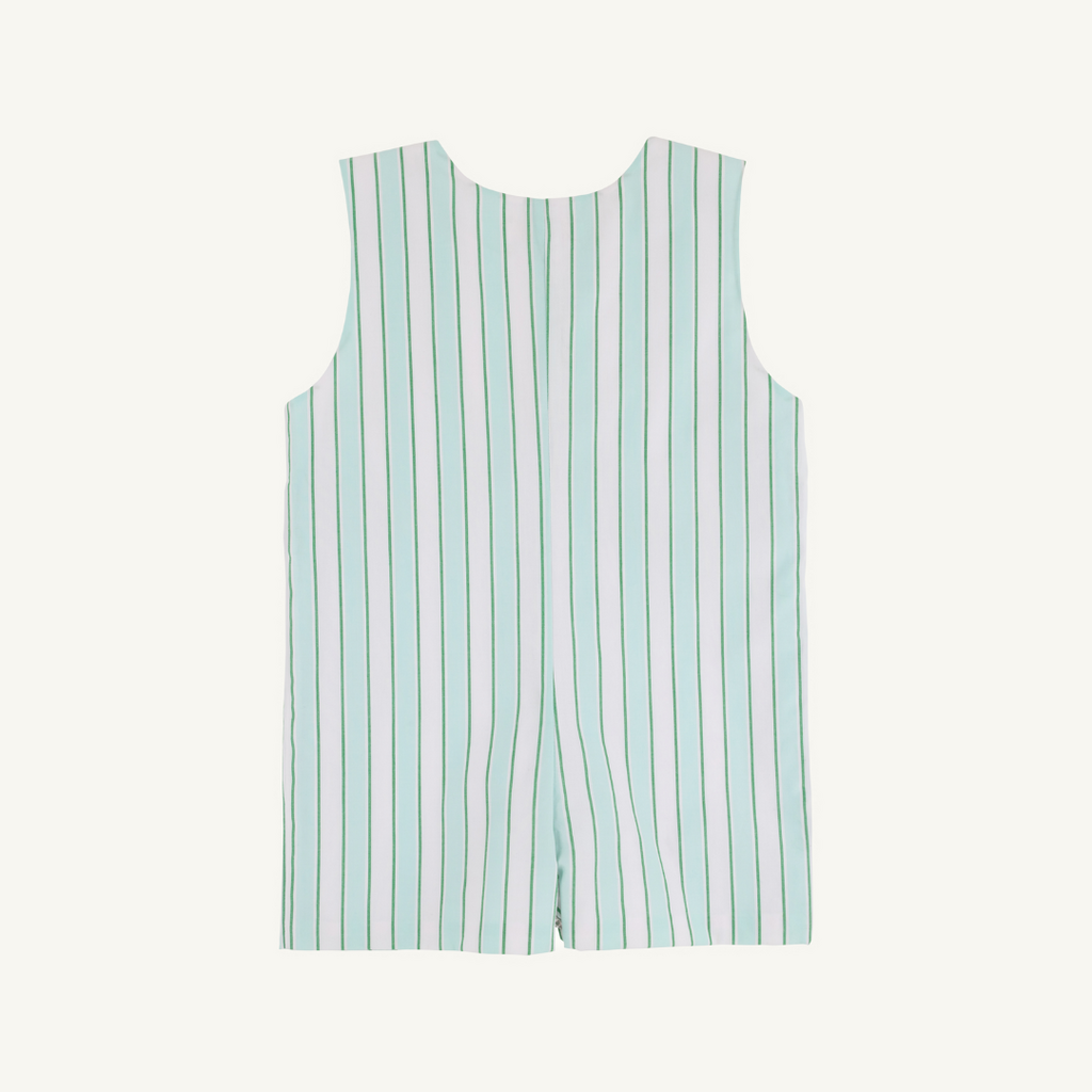 THE BEAUFORT BONNET COMPANY JACK KEENE JON JON Tally Rd Ticking Stripe/Worth Ave White