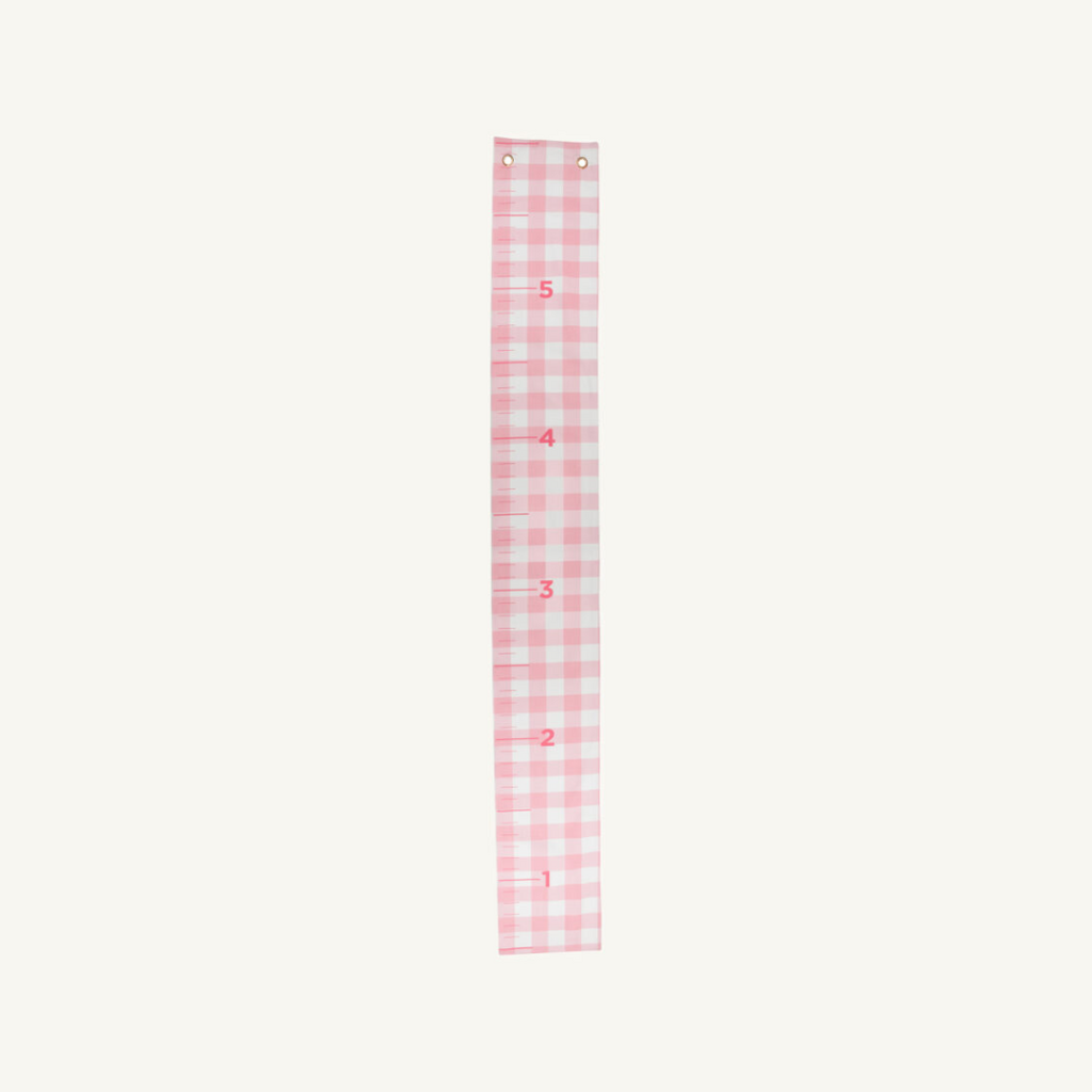 THE BEAUFORT BONNET COMPANY GROW BABY GROW CHART Sandpearl Pink Gingham