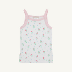 THE BEAUFORT BONNET COMPANY CAROLINE CAMISOLE Lancaster Gate Garden Palm Beach Pink