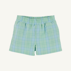 THE BEAUFORT BONNET COMPANY SHIEFFIELD SHORTS Pelham Bay Plaid (Green)
