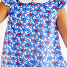 THE BEAUFORT BONNET COMPANY ANGEL SLEEVE BILTMORE BUBBLE Potomac Petals