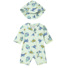 Boy's 2 pc Swim Set-Apple