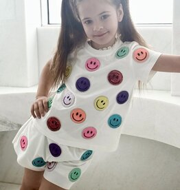 ROCKWILDE SEQUIN SMILEY FACE SET