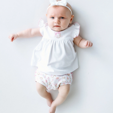 MAGNOLIA BABY Precious Lil' Sluggers Diaper Cover Set-Pink