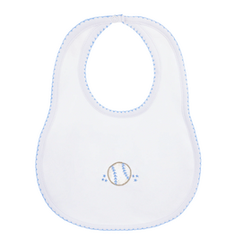 MAGNOLIA BABY Precious Lil' Sluggers Bib-Lt Blue