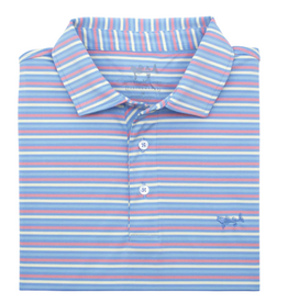COASTAL COTTON CLOTHING Youth Santa Rosa Stripe Polo