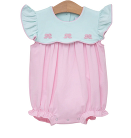 JELLY BEAN French Knot Bow Scallop Bubble