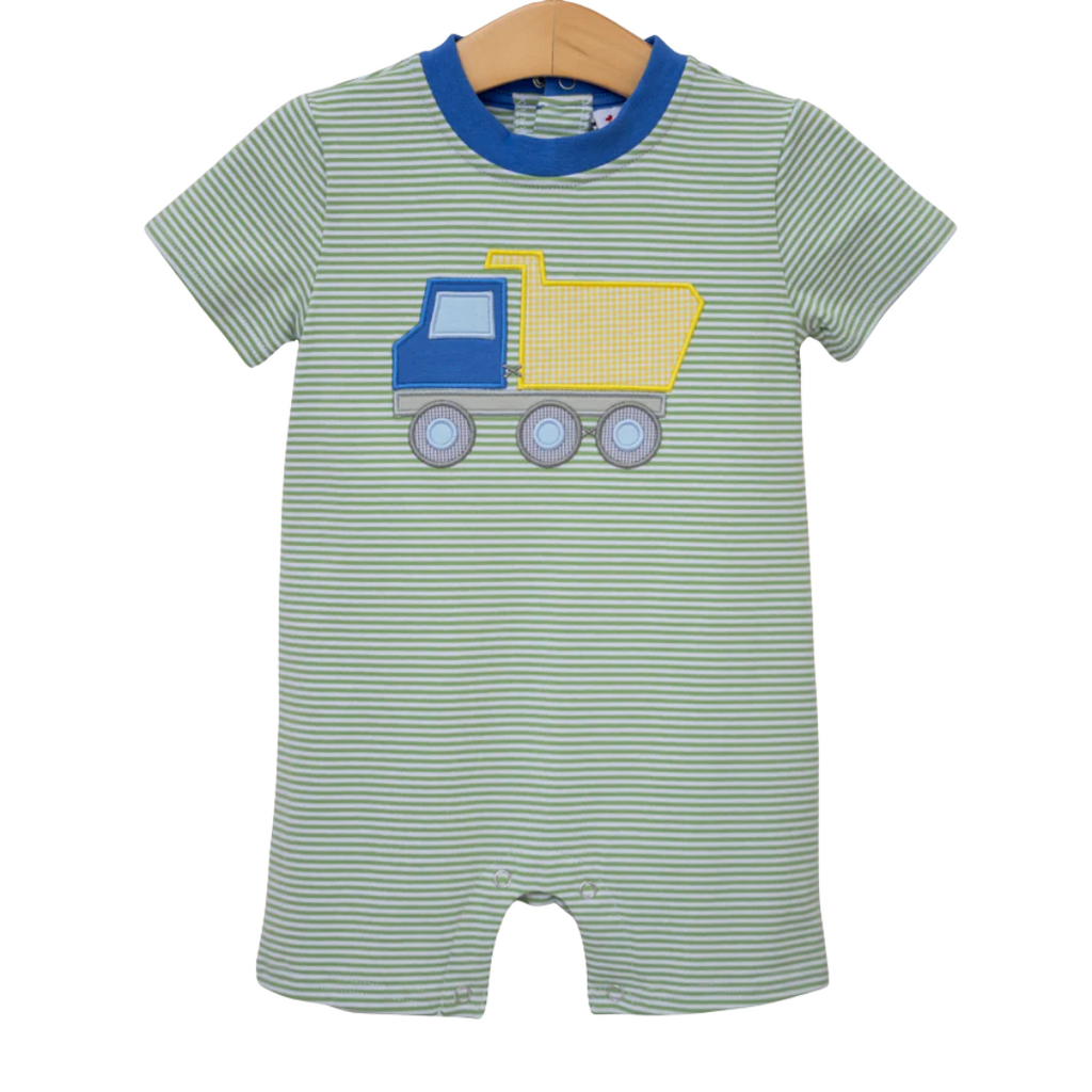 JELLY BEAN Dump Truck Romper