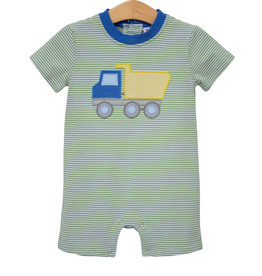 JELLY BEAN Dump Truck Romper