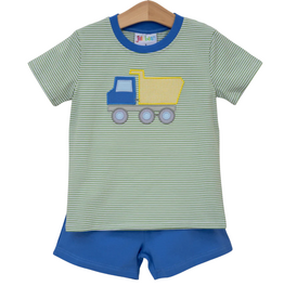 JELLY BEAN Dump Truck Short Set