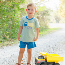 JELLY BEAN Dump Truck Short Set