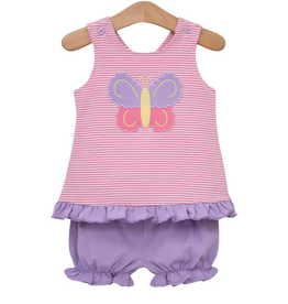JELLY BEAN Butterfly Kisses Swing Back Bloomer Set