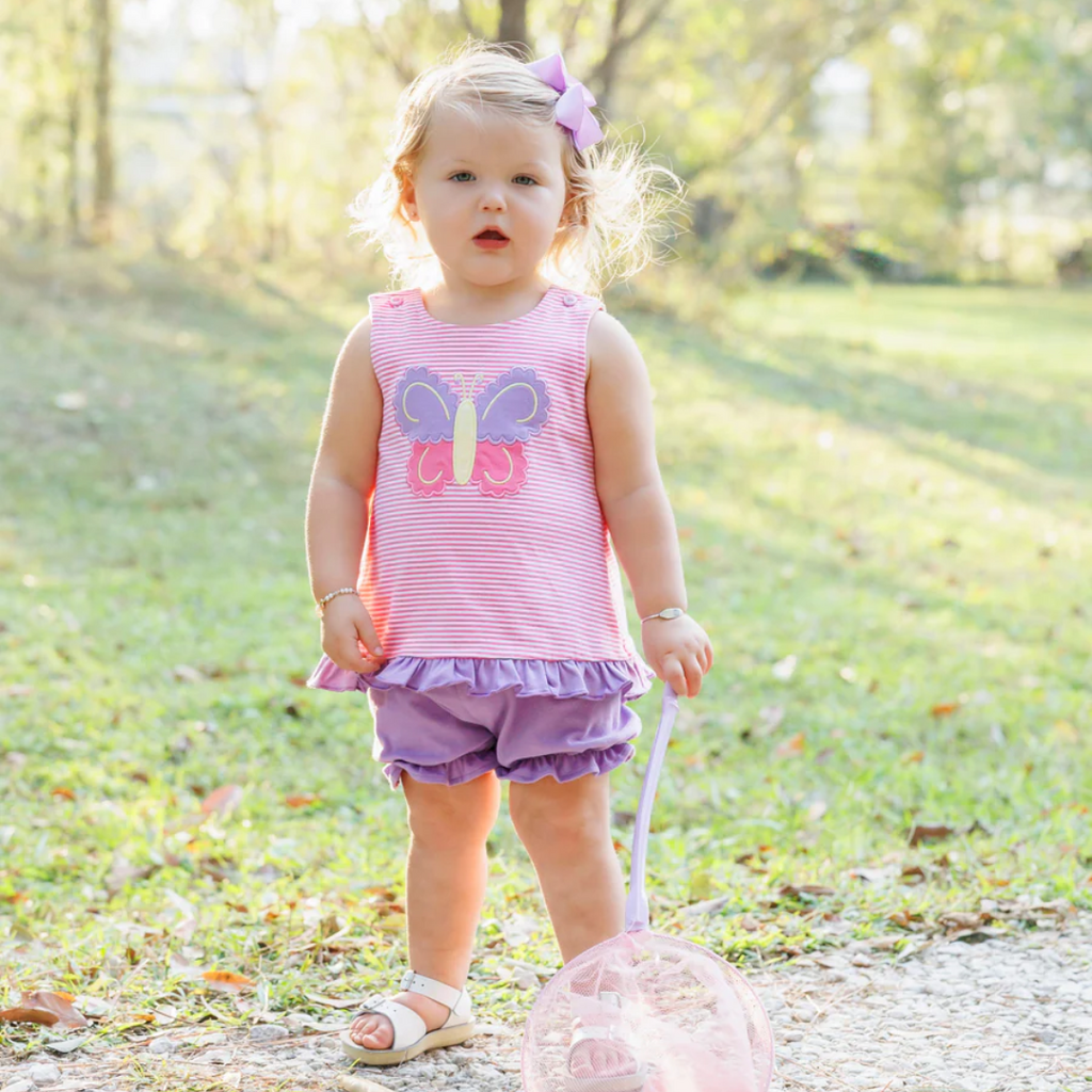 JELLY BEAN Butterfly Kisses Swing Back Bloomer Set