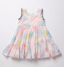 PINK CHICKEN girls kelsey dress - fireworks
